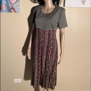 NWOT Halmore Petites Size 6P Dress Boho Cotton
